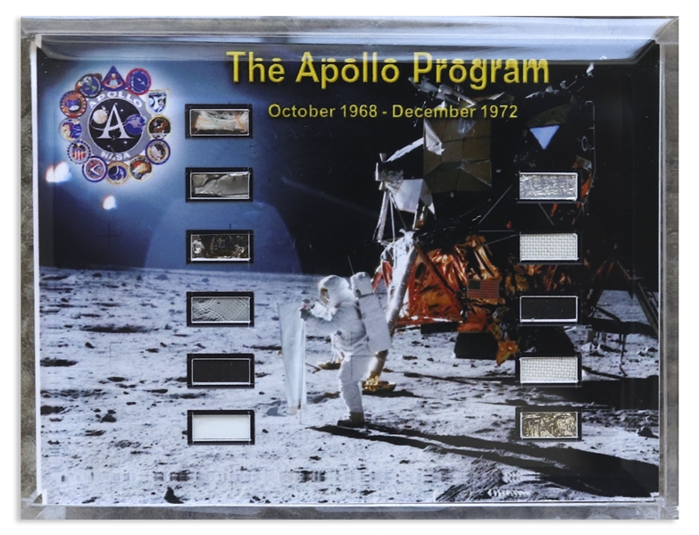 Space Flown Fragments From Every Manned Apollo Mission
